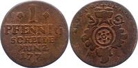 Mainz-Erzbistum Pfennig Emmerich Joseph 1763-1774. -