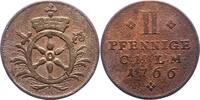 Mainz-Erzbistum 2 Pfennig Emmerich Joseph 1763-1774. -