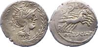 Republik Denar M. Lucilius Rufus. -