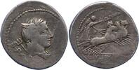 Republik Denar L. Julius Bursio 85 v. Chr.. -