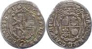 Salzburg Halbbatzen zu 2 Kreuzer Max Gandolph Graf Kuenburg 1668-1687. -