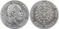 Preußen 2 Mark Wilhelm I. 1861-1888. -