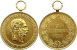 Haus Habsburg Bronzemedaille Franz Joseph I. 1848-1916. -