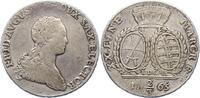 Sachsen-Albertinische Linie 2/3 Taler Friedrich August III. 1763-1806. -