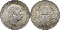 Haus Habsburg 1 Krone Franz Joseph I. 1848-1916. -