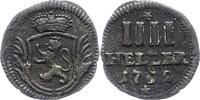 Hessen-Kassel 4 Heller Wilhelm VIII. 1751-1760. -