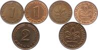 2 Pfennig Mark 1945-2001. -