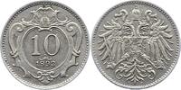 Haus Habsburg 10 Heller Franz Joseph I. 1848-1916. -