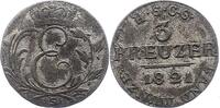 Sachsen-Coburg-Saalfeld 3 Kreuzer Ernst 1806-1826. -