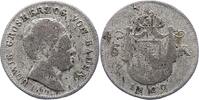 Baden-Durlach 6 Kreuzer Ludwig 1818-1830. -