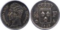 Frankreich 1/4 Franc Charles X. 1824-1830. -