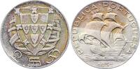 Portugal 2, 5 Escudos Republik seit 1910. -