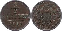 Haus Habsburg 1/2 Kreuzer Franz Joseph I. 1848-1916. -