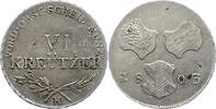Haus Habsburg 6 Kreuzer Franz II.(I.) 1792-1835. -