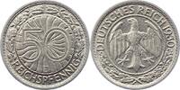 Weimarer Republik 50 Reichspfennig -
