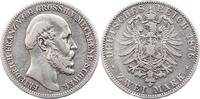 Mecklenburg-Schwerin 2 Mark Friedrich Franz II. 1842-1883. -