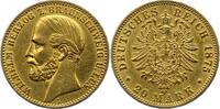 Braunschweig 20 Mark Gold 1875 A Wilhelm 1830-1884. Sehr schön - vorzüglich