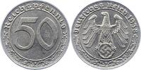 Drittes Reich 50 Reichspfennig 1938 F Vorzüglich