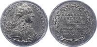 Bayern Zinnabschlag von den Stempeln des 1/2 Schulpreista Karl Theodor 1777-1799. -