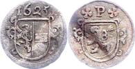 Salzburg Pfennig Paris von Lodron 1619-1653. -