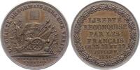 Frankreich Bronzemedaille Louis Philipp 1830-1848. -