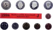 Kursmünzensatz Mark 1945-2001. -