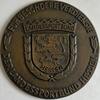 einseitige Bronzemedaille  Hessen-Kassel Medaillen. Vorzüglich