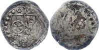 Mainz-Erzbistum Einseitiger Pfennig Berthold von Henneberg 1484-1504. -