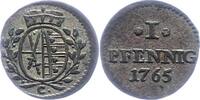 Sachsen-Albertinische Linie Pfennig Friedrich August III. 1763-1806. -