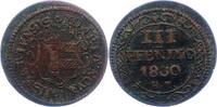 Mecklenburg-Wismar, Stadt 3 Pfennig -