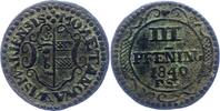 Mecklenburg-Wismar, Stadt 3 Pfennig -