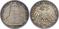 Sachsen 3 Mark Friedrich August III. 1904-1918. -