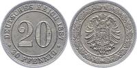 Kleinmünzen 20 Pfennig -