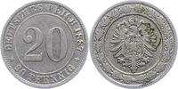 Kleinmünzen 20 Pfennig -