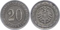 Kleinmünzen 20 Pfennig -