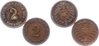 Kleinmünzen 2 Pfennig -