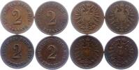 Kleinmünzen 2 Pfennig -