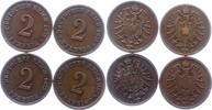 Kleinmünzen 2 Pfennig -