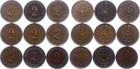 Kleinmünzen 2 Pfennig -