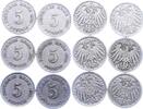 Kleinmünzen 5 Pfennig -
