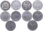 Kleinmünzen 10 Pfennig -