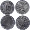 Kleinmünzen 10 Pfennig -