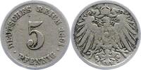 Kleinmünzen 5 Pfennig -