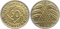 Weimarer Republik 50 Rentenpfennig -