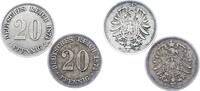 Kleinmünzen 20 Pfennig -