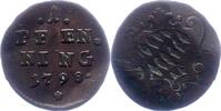 Bayern Pfennig Karl Theodor 1777-1799. -