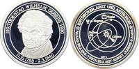 Medicina in nummis Silbermedaille Olbers, Heinrich Wilhelm Matthias * 1758 in Arbergen bei Bremen, +1840 in Bremen, deutscher Astronom und Arzt. -
