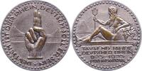 Weimarer Republik Bronzegussmedaille -