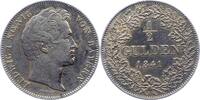 Bayern 1/2 Gulden Ludwig I. 1825-1848. -