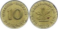 Münzen der Bundesrepublik Deutschland 10 Pfennig Mark 1945-2001. -